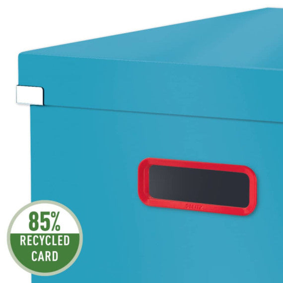 Scatola per archivio Medium Click & Store Cosy - 281x200x370 mm Leitz blu calmo - 53480061