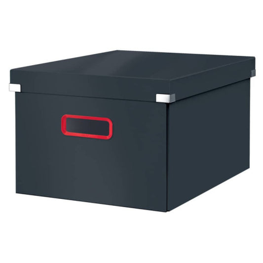 Scatola per archivio Medium Click & Store Cosy - 281x200x370 mm Leitz grigio velluto - 53480089