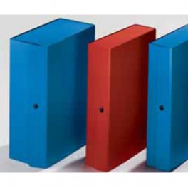 SCATOLA PROGETTO 1914E AZZURRO D. 14CM F.TO 25X35CM