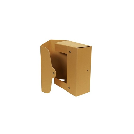 Scatola progetto - dorso 12 cm - 25x35 cm - cartone FSC - avana - Starline