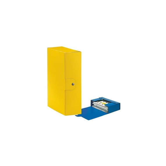 Scatola progetto Eurobox - dorso 10 cm - 25x35 cm - giallo - Esselte