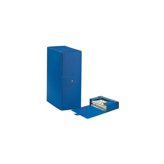 Scatola progetto Eurobox - dorso 12 cm - 25x35 cm - blu - Esselte