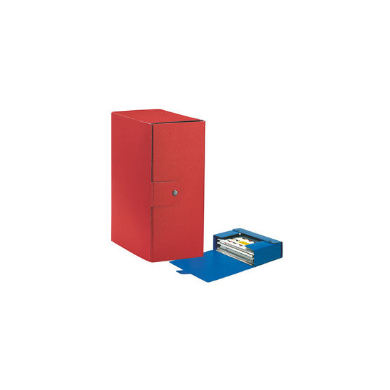 Scatola progetto Eurobox - dorso 15 cm - 25x35 cm - rosso - Esselte