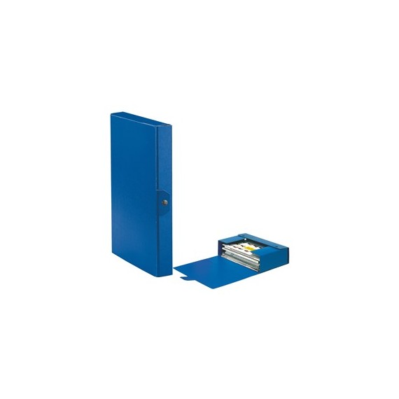 Scatola progetto Eurobox - dorso 4 cm - 25x35 cm - blu - Esselte