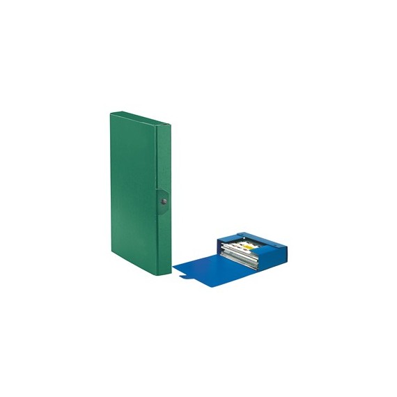 Scatola progetto Eurobox - dorso 4 cm - 25x35 cm - verde - Esselte
