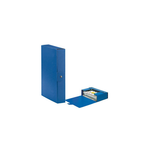 Scatola progetto Eurobox - dorso 6 cm - 25x35 cm - blu - Esselte