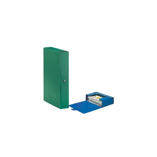 Scatola progetto Eurobox - dorso 6 cm - 25x35 cm - verde - Esselte