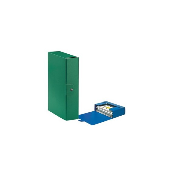 Scatola progetto Eurobox - dorso 8 cm - 25x35 cm - verde - Esselte
