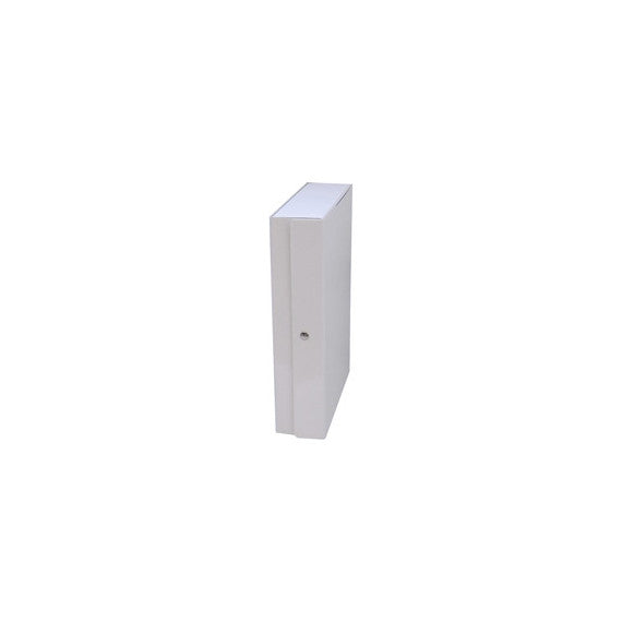Scatola progetto Glossy - dorso 10 cm - bianco - Starline