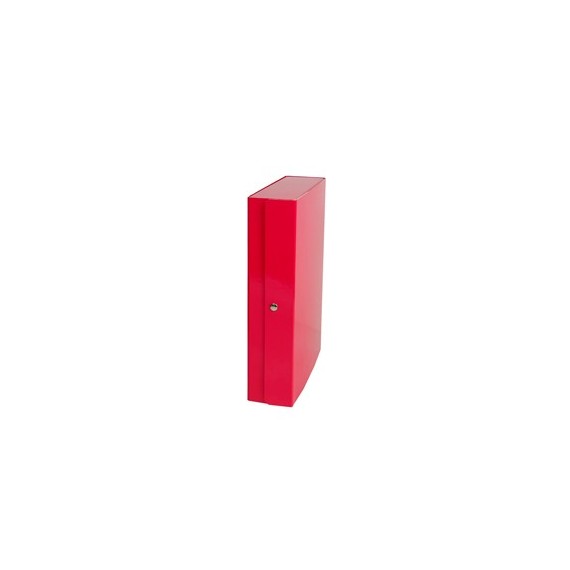 Scatola progetto Glossy - dorso 10 cm - rosso - Starline