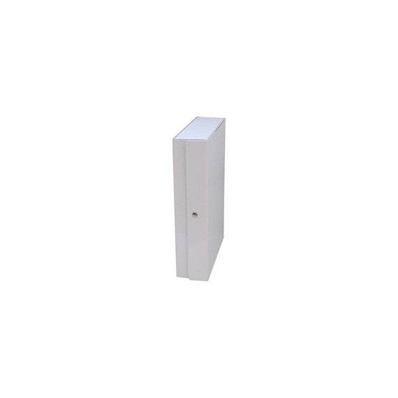 Scatola progetto Glossy - dorso 6 cm - bianco - Starline