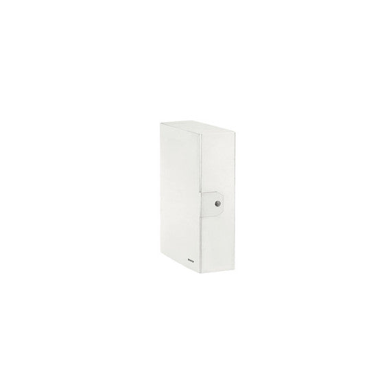 Scatola progetto WOW - dorso 10 cm - bianco metallizzato - Leitz
