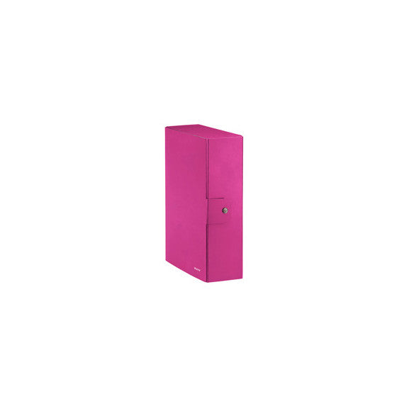 Scatola progetto WOW - dorso 10 cm - fucsia metallizzato - Leitz