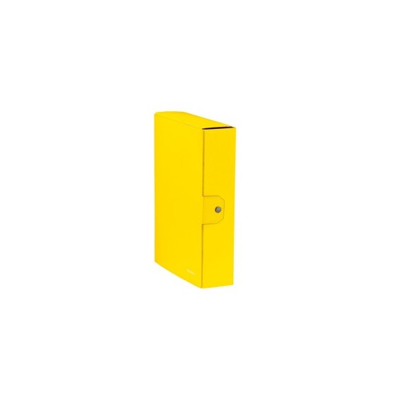 Scatola progetto WOW - dorso 8 cm - giallo - Leitz