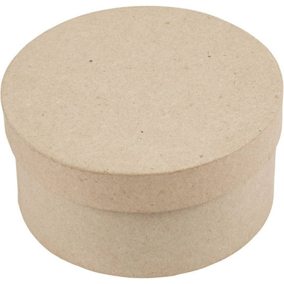 Scatole in cartapesta Creativ Company di varie misure in conf. da 3 pezzi forma rotonda - 263700
