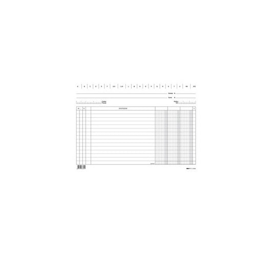 Schede in cartoncino 3 colonne - 17 x 24 cm orizzontale - Edipro - conf. 100 pezzi