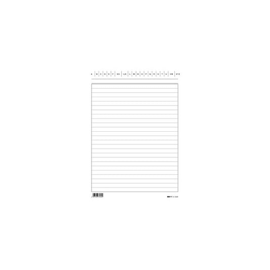 Schede in cartoncino rigate - 21x15 cm verticale - Edipro - conf. 100 pezzi