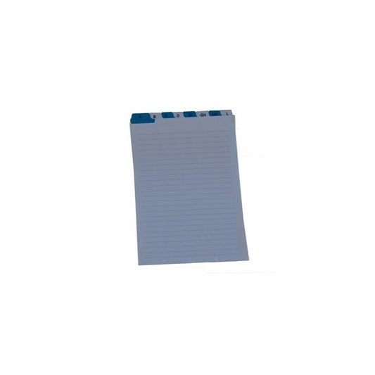 Schede - rubrica A/Z - 21x15 cm (verticale) - bianco - Edipro