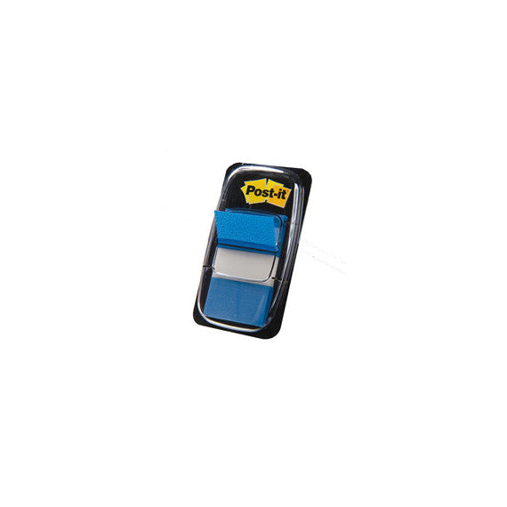 Segnapagina Post it® Index Medium - 680-2 - 25,4 x 43,2 mm - blu - Post it® - conf. 50 pezzi