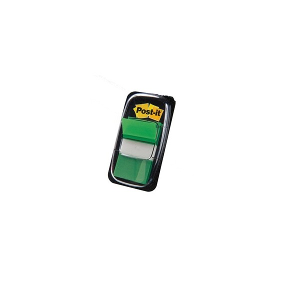Segnapagina Post it® Index Medium - 680-3 - 25,4x43,2 mm - verde - Post it® - conf. 50 pezzi