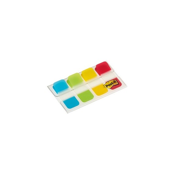 Segnapagina Post it® Index Strong Mini - 676-ALYR-EU - 15,8 x 38 mm - colori classici - Post it® - conf. 40 pezzi