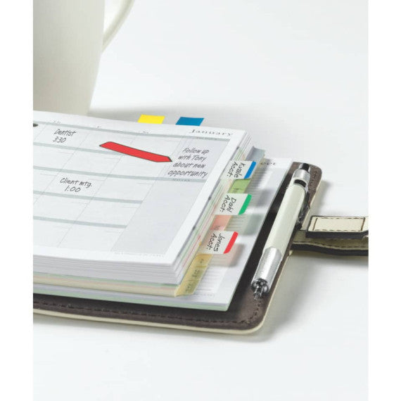 Segnapagina Post-it® Mini 684 Freccia 12x43,6 mm - assortiti 5 colori conf. 5 dipenser - 684-ARR1EU
