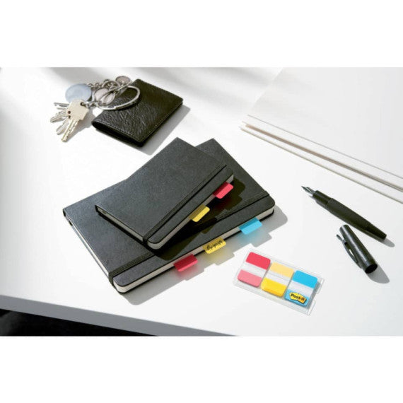 Segnapagina removibii Post-it® Index Strong 686 - 3 colori classici 3 blocchetti da 22 - 686-RYBEU