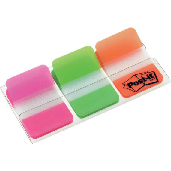 Segnapagina removibii Post-it® Index Strong 686 - 3 colori vivaci 3 blocchetti da 22 - 686-PGOEU