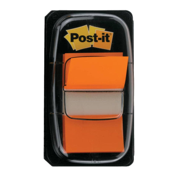 Segnapagina removibili Post-it® Index Medium con dispenser arancione 50 segnapagina - 680-4