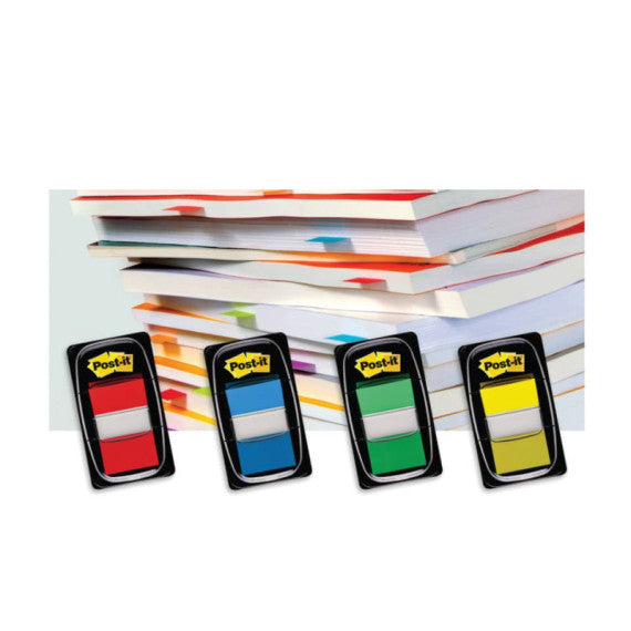 Segnapagina removibili Post-it® Index Medium con dispenser arancione 50 segnapagina - 680-4