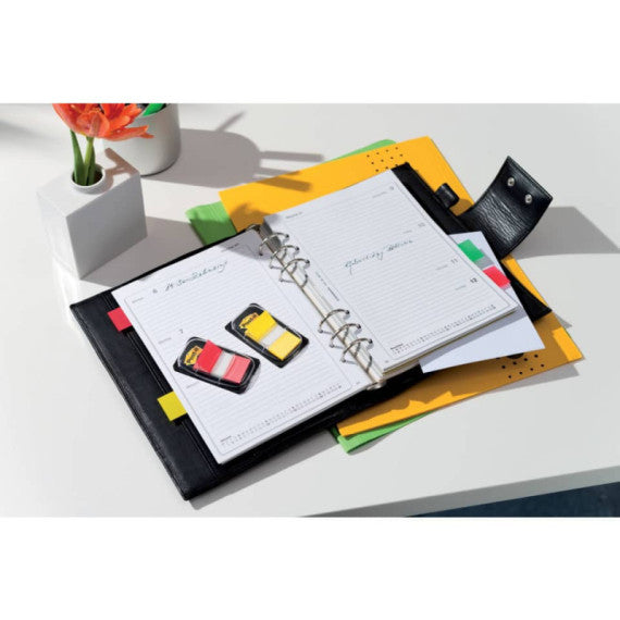 Segnapagina removibili Post-it® Index Medium con dispenser arancione 50 segnapagina - 680-4