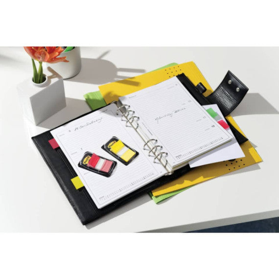 Segnapagina removibili Post-it® Index Medium con dispenser blu brillante 50 segnapagina - 680-23