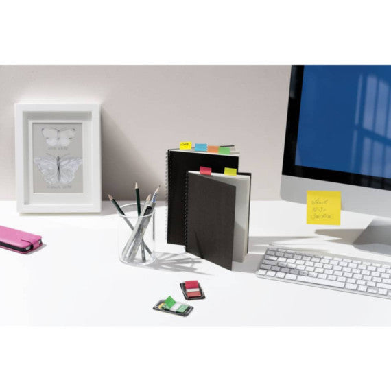 Segnapagina removibili Post-it® Index Medium con dispenser giallo 50 segnapagina - 680-5