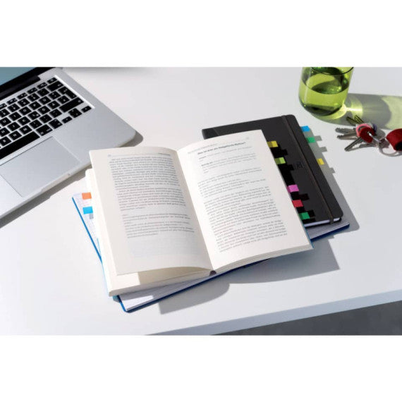 Segnapagina removibili Post-it® Index Mini con dispenser vivaci assortiti 4 confezioni da 35 - 683-4AB