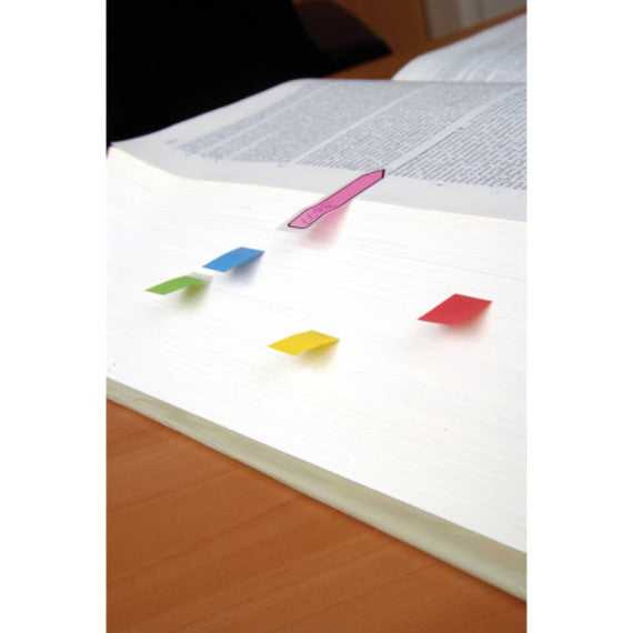 Segnapagina removibili Post-it® Index Mini con dispenser vivaci assortiti 4 confezioni da 35 - 683-4AB