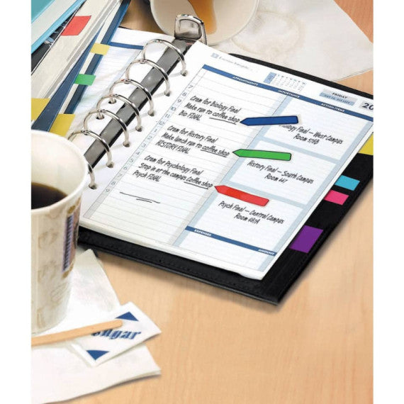 Segnapagina removibili Post-it® Index Mini ''Freccia'' 684 classici assortiti 4 confezioni da 24 - 684ARR3