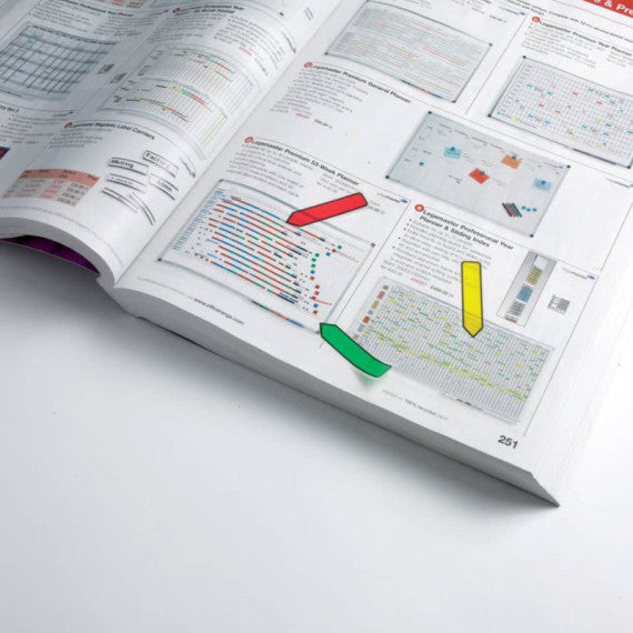 Segnapagina removibili Post-it® Index Mini ''Freccia'' 684 colori vivaci assortiti - 4 conf. da 24 - 684ARR4