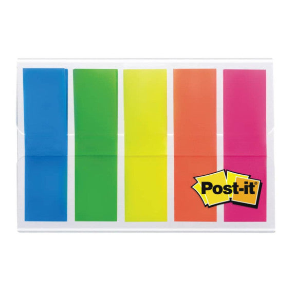 Segnapagina removibili Post-it® Index Mini full color con dispenser fluo assortiti  conf. da 100 - 683-HF5EU
