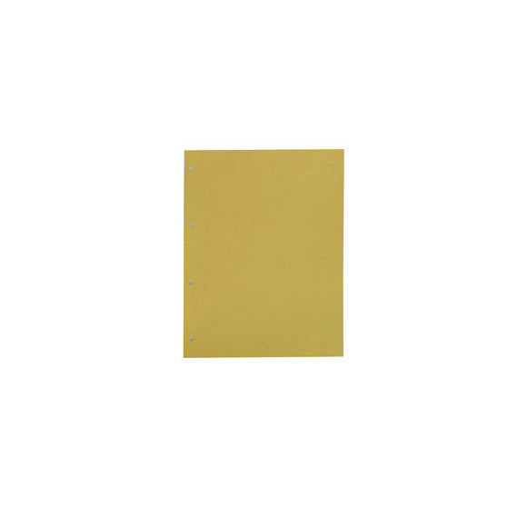 Separatori - cartoncino Manilla 200 gr - 22x30 cm - giallo - Cartotecnica del Garda - conf. 200 pezzi