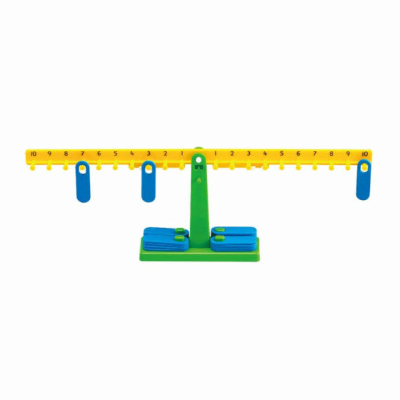 Set 10 bilance dei numeri Commotion formato Mini + 20 piccoli pesi uguali 53989