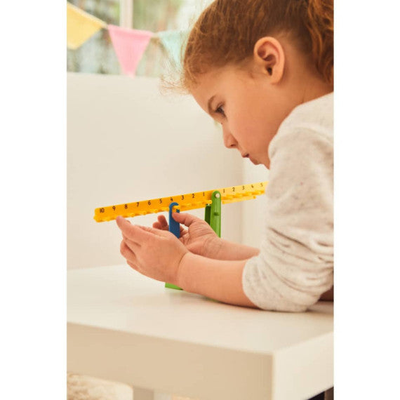 Set 10 bilance dei numeri Commotion formato Mini + 20 piccoli pesi uguali 53989