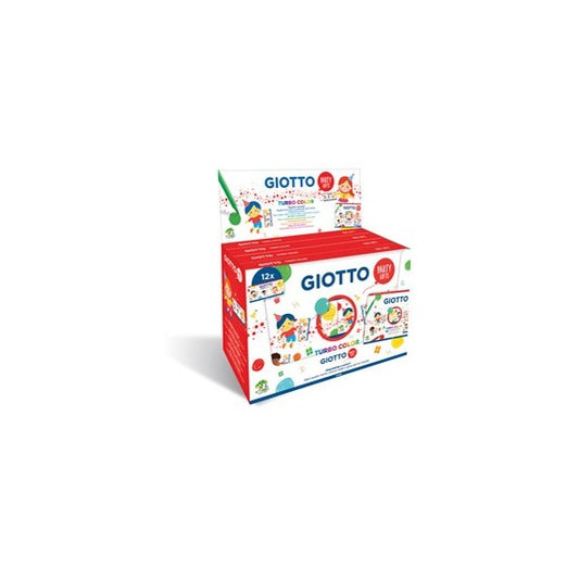 Set 12 astucci da 6 pennarelli - turbo color party gifts - Giotto