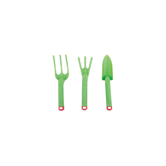 Set 3 attrezzi da giardinaggio bambino - Cwr