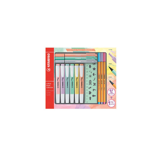 Set coffret Pastel Collection - Stabilo - 13 pezzi