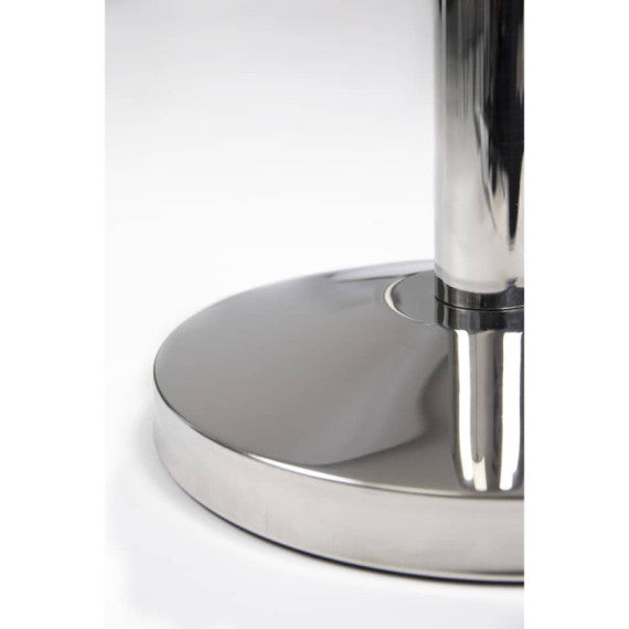 Set di 2 colonne segnapercorso Securit® Budget 100x33x33 cm - cromato RS-LW-CH