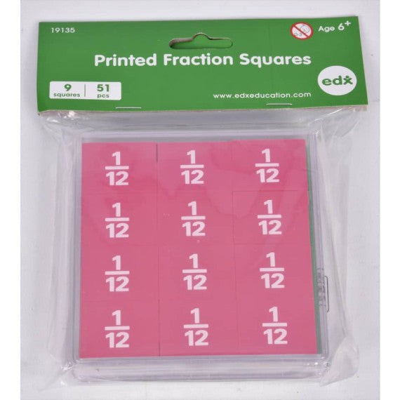 Set di apprendimento Commotion frazioni/proporzioni quadrati 53852