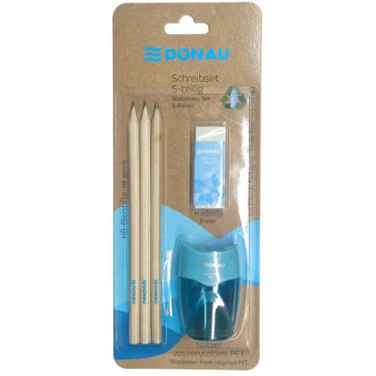 Set scrittura Donau ÖKO conf. 5 pz blu  330423