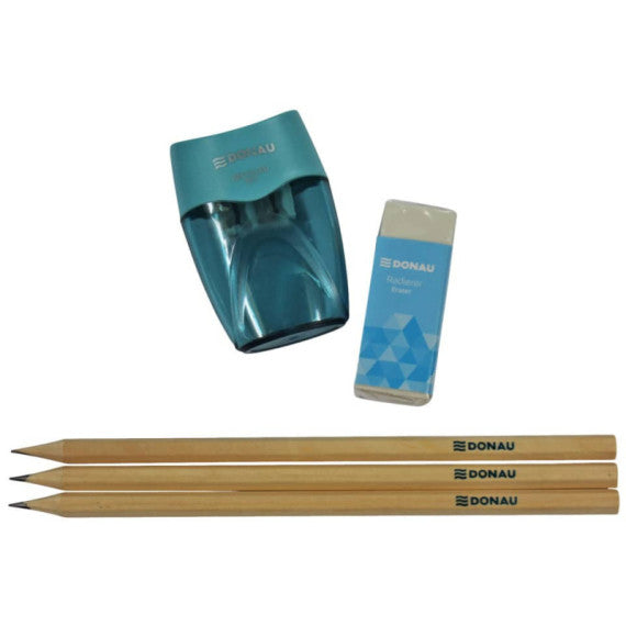 Set scrittura Donau ÖKO conf. 5 pz blu  330423