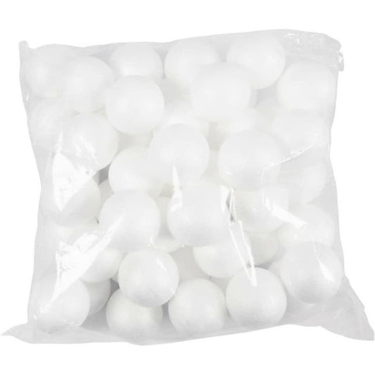 Sfere Di Polistirolo Bianco Creativ Company 5 cm 543041