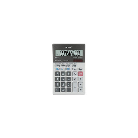 Sharp - Calcolatrice da tavolo ELM711ggy - 10 cifre - SH-ELM711GGY